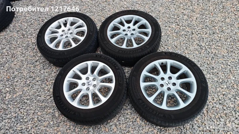 Лизинг TBi 18''Cr-v 225 60 18 Джанти+Гуми MICHELIN DOT1321 Honda, снимка 1