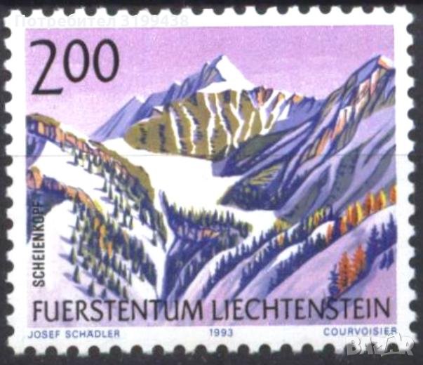 Чиста марка Планина 1993 от Лихтенщайн, снимка 1