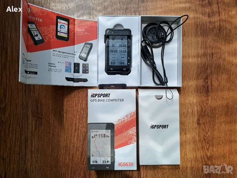 Велокомпютър IGPSPORT 630, снимка 1