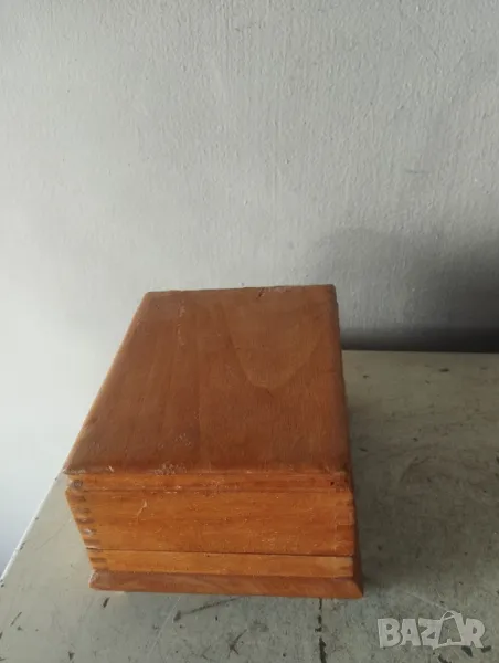 стара дървена кутия, снимка 1