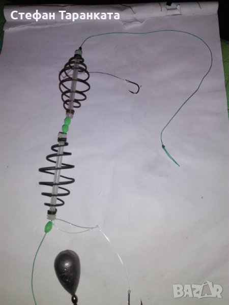 374 готов монтаж за риболов на шаранови риби, снимка 1