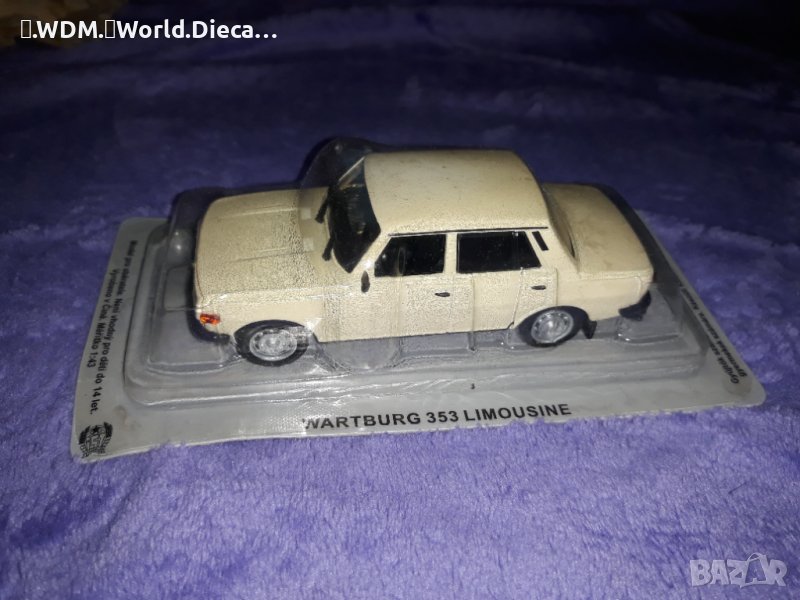 WARTBURG 353 LIMOUSINE . 1.43 DEAGOSTINI.!, снимка 1