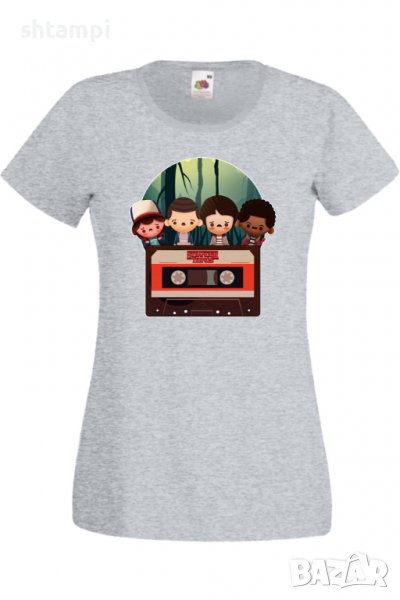 Дамска Тениска Stranger Things 4,Филм,Сериал,, снимка 1