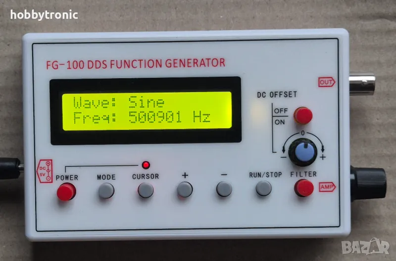 Функционален генератор 1Hz-500KHz , снимка 1