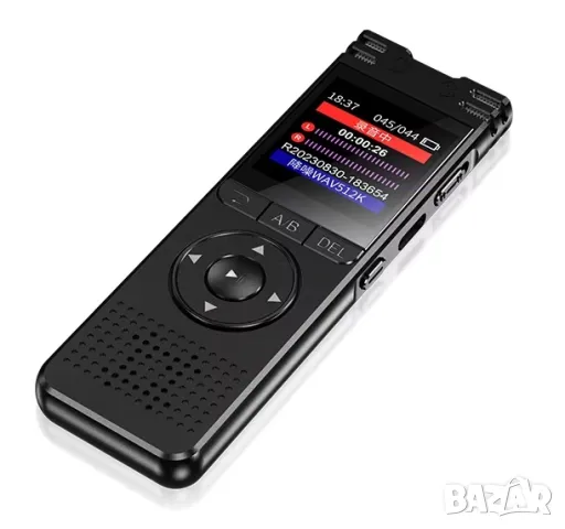 32gb диктофон Aудио рекордер MP3 плейър подслушвател 50 часа запис, снимка 10 - MP3 и MP4 плеъри - 49723345