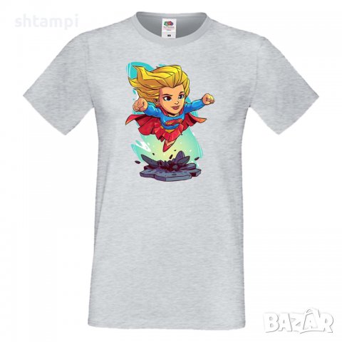 Мъжка тениска DC Super Girl Star Wars Игра,Изненада,Подарък,Геймър, , снимка 11 - Тениски - 36808460