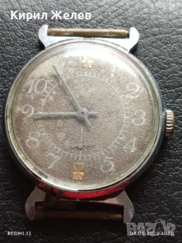 Стар механичен часовник мъжки ПОБЕДА СССР за части ремонт КОЛЕКЦИЯ 48059