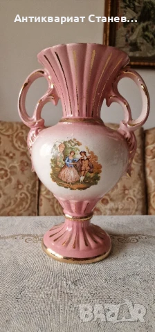 🎀 Изящна декоративна ваза, произведена в Италия , снимка 2 - Декорация за дома - 50752148