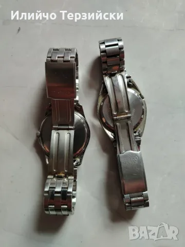 два мъжки кварцови часовника: Casio и Seiko, снимка 4 - Смарт часовници - 56242277