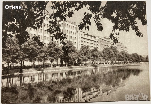Комплект 22 черно-бели картички Москва 1953, снимка 7 - Филателия - 34404300