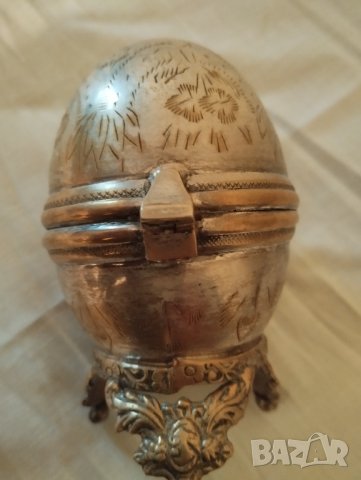 Кутия за бижута- яйце, снимка 5 - Антикварни и старинни предмети - 42864054