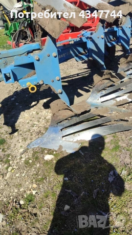 Продава се Немски плуг LEMKEN JUWEL 8M  , снимка 2 - Селскостопанска техника - 53904498