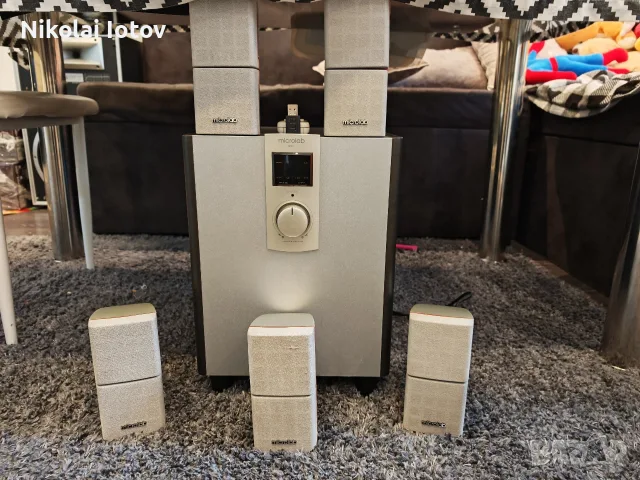 Microlab X5 ll аудио система 5.1, снимка 2 - Аудиосистеми - 56545985