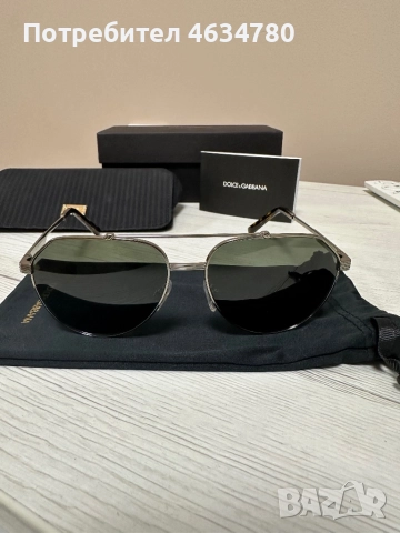 Оригинални слънчеви очила Dolce&Gabanna, снимка 8 - Слънчеви и диоптрични очила - 52203812