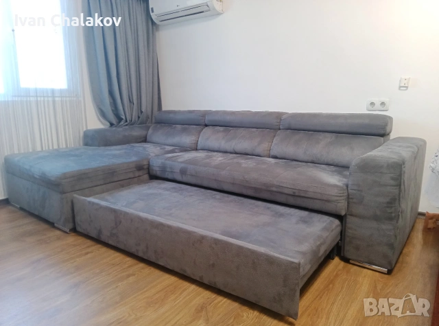 ъглов диван Поло , снимка 4 - Дивани и мека мебел - 53888148