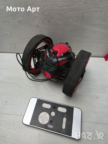 Робот Скача Rc Радио управляем - Работи