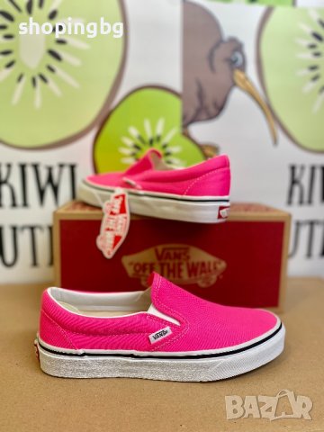 Дамски обувки Vans Neon Pink, снимка 1 - Кецове - 40163962