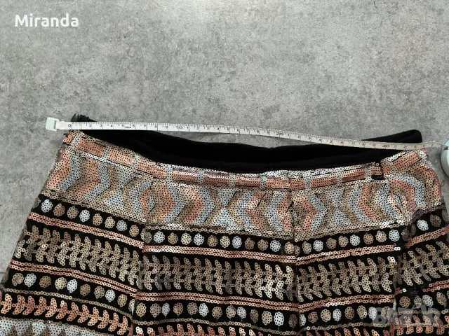 Vero Moda пола с пайети, снимка 6 - Поли - 47426917