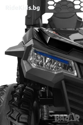 Офроуд акумулаторен автомобил BLAZE, Черен – 4x4, до 35кг., с дистанционно и LED, снимка 8 - Детски велосипеди, триколки и коли - 50099579
