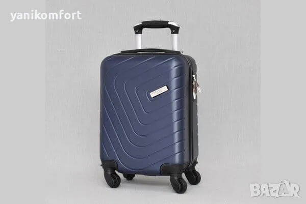 Wizz air куфар за ръчен багаж 40/30/20 с 4 колелца от ABS - твърд куфар, снимка 8 - Куфари - 56200113