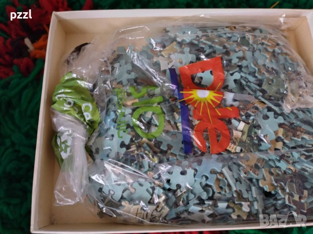 Пъзел "Menton” Ravensburger 1972г. 500 части, снимка 5 - Пъзели - 53966473