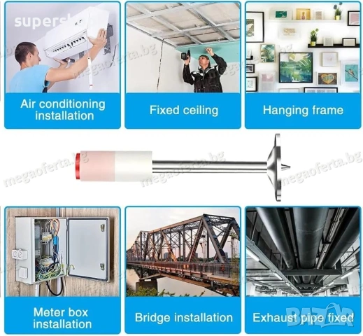Професионални Стоманени Пирони за Пистолет за Нитове 100бр., снимка 4 - Други инструменти - 53891672