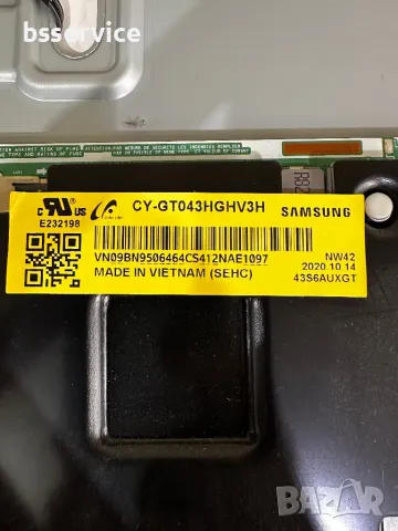 Майн борд Samsung 43 KANT- SU2-6900-43, снимка 2 - Части и Платки - 48047384