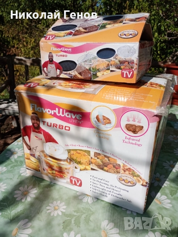 Конвекторна фурна Флейвъруейв Турбо Овън, снимка 1