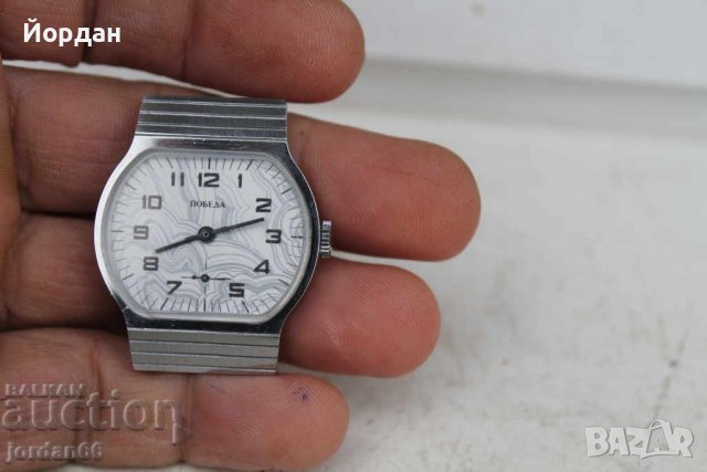 СССР часовник "Победа", снимка 7 - Антикварни и старинни предмети - 38064175