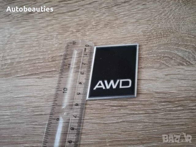 Volvo AWD черна емблема лого, снимка 3 - Аксесоари и консумативи - 42811505