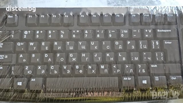 Комплект клавиатура с мишка  Logitech MK120 Desktop  кабел USB, снимка 2 - Клавиатури и мишки - 47850697