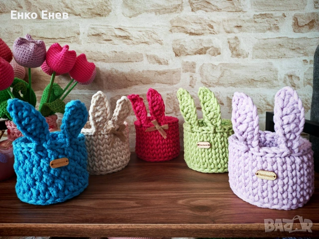 Изработка на ръчно плетени изделия, снимка 11 - Декорация за дома - 36484211
