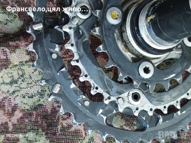 Курбел със средно движение за велосипед колело Shimano deore xt , снимка 3 - Части за велосипеди - 51343753