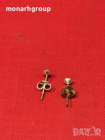 Сребърни обеци, снимка 2 - Обеци - 54315535