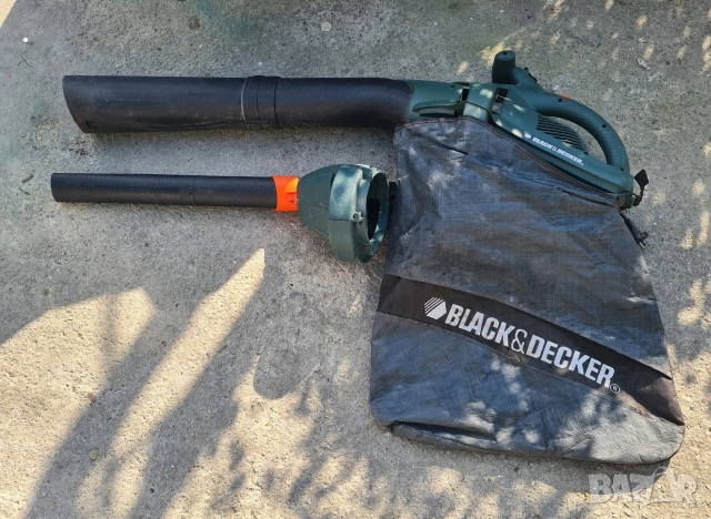 Листосъбирач и духалка Black & Decker