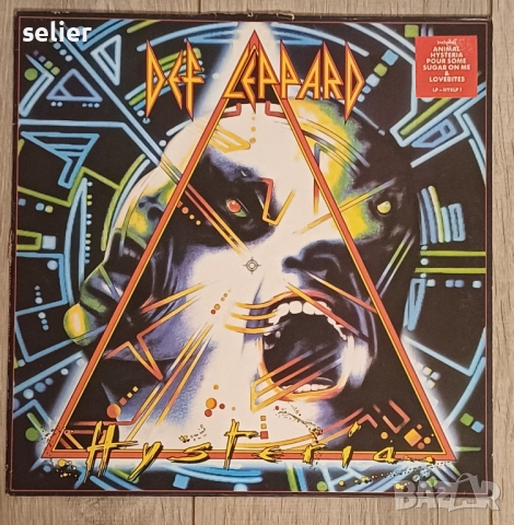 Def Leppard – Hysteria Издание 🇬🇧 UK 1987г Състояние на винила:VG+ Състояние на обложката:VG+ Ориг