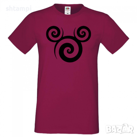 Мъжка тениска Mickey Head 1 Подарък,Изненада,Рожден ден, снимка 2 - Тениски - 36575661