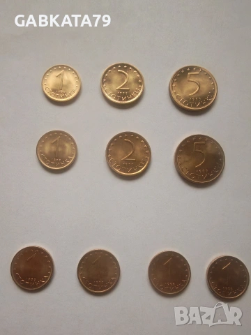 1999 стотинки UNC, снимка 2 - Нумизматика и бонистика - 53063018