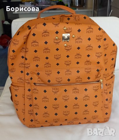 Голяма дамска раница от еко кожа