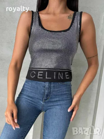 Celine дамски потници с камъчета , снимка 3 - Потници - 49189603