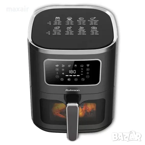 Фритюрник Airfryer Rohnson R-2862 * Гаранция 2 години, снимка 3 - Фритюрници - 47319358