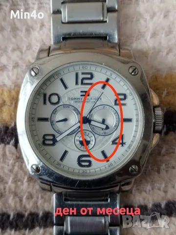 часовник TOMMY HILFIGER, снимка 4 - Мъжки - 56533486