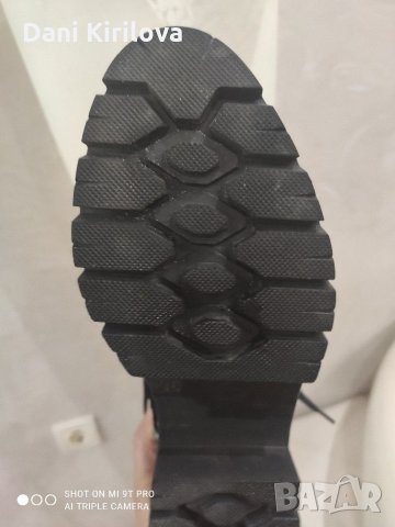 Дамски боти тип кубинки, снимка 4 - Дамски боти - 30091434