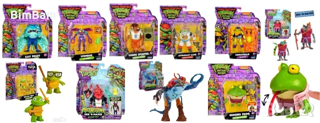 Оригинална eкшън фигурка Костенурките Нинджа TMNT Mutant Mayhem - различни модели