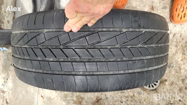 Гума 1 бр. Goodyear – 245 x 45 x 19 –   Run Flat  , снимка 7 - Гуми и джанти - 56074505
