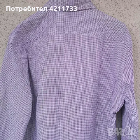 мъжка риза италянска дизайнерска високо качествена BOGGI НОВО, снимка 3 - Ризи - 49092160