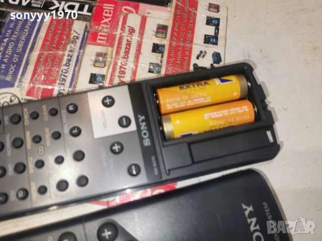 ORIGINAL REMOTE SONY 3012252153, снимка 4 - Ресийвъри, усилватели, смесителни пултове - 52940327