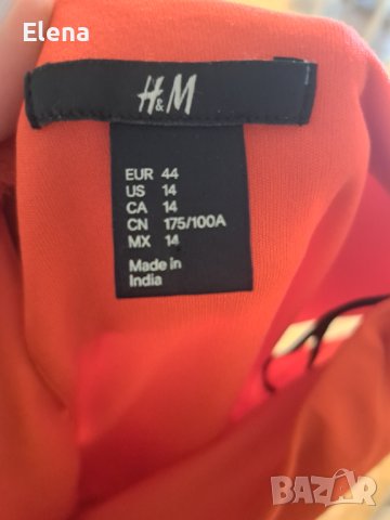 H&M червена рокля. , снимка 2 - Рокли - 40822817