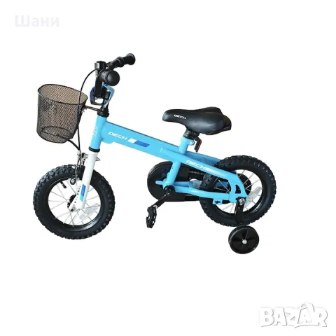 Детски велосипед Dech, 12”, помощни колела, снимка 6 - Детски велосипеди, триколки и коли - 49637113