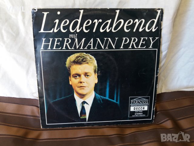 Liederabend Mit Hermann Prey, снимка 1 - Грамофонни плочи - 30503205